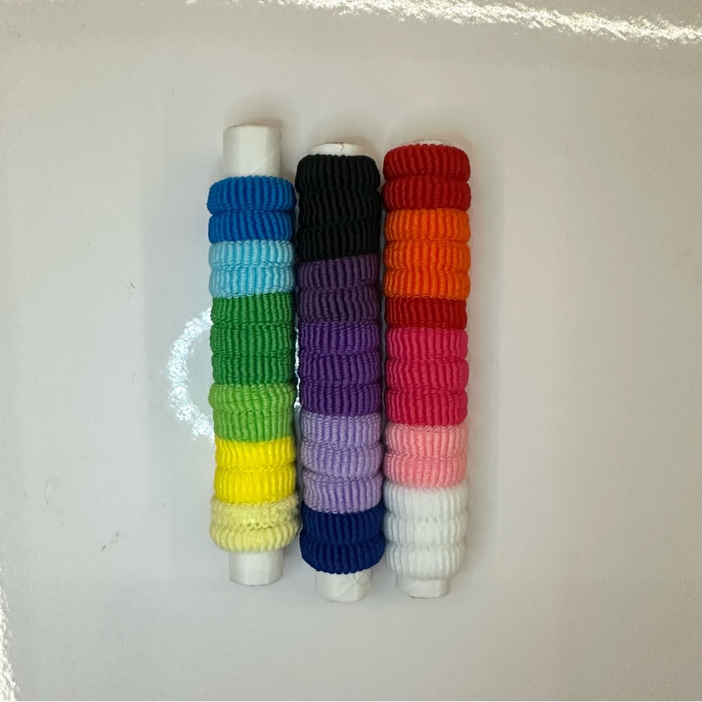 Multi-colored Hair Ties